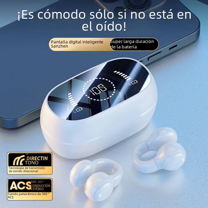 Cascos Inalambricos M55 Bone Conduction Bluetooth Earbuds